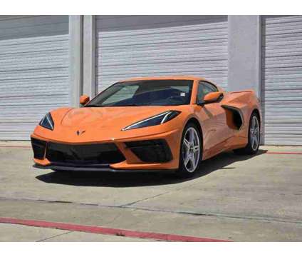 2023UsedChevroletUsedCorvetteUsed2dr Stingray Cpe is a Orange 2023 Chevrolet Corvette Car for Sale in Lewisville TX