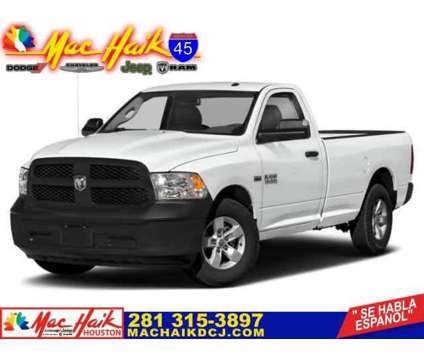 2023NewRamNew1500 ClassicNew4x2 Reg Cab 8 Box is a White 2023 RAM 1500 Model Car for Sale in Houston TX