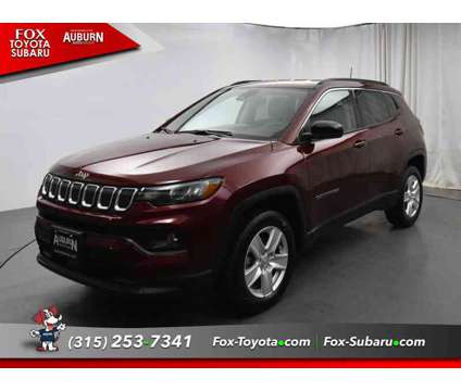 2022UsedJeepUsedCompassUsed4x4 is a Red 2022 Jeep Compass Car for Sale in Auburn NY