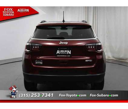 2022UsedJeepUsedCompassUsed4x4 is a Red 2022 Jeep Compass Car for Sale in Auburn NY