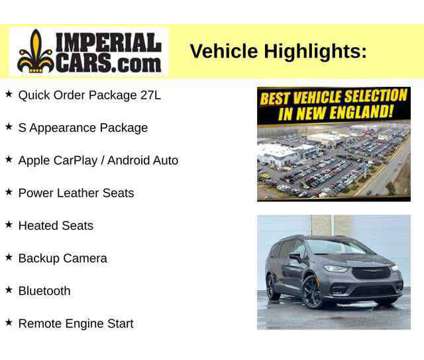 2022UsedChryslerUsedPacifica is a Grey 2022 Chrysler Pacifica Touring Car for Sale in Mendon MA
