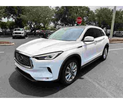 2021UsedINFINITIUsedQX50 is a White 2021 Infiniti QX50 Car for Sale in Sanford FL