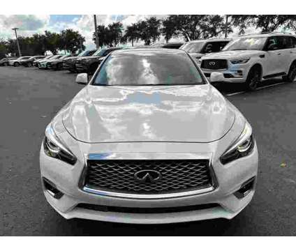 2021UsedINFINITIUsedQ50 is a White 2021 Infiniti Q50 Car for Sale in Sanford FL