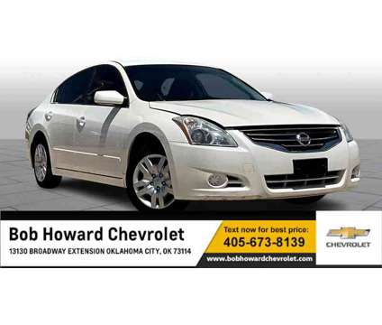 2011UsedNissanUsedAltima is a White 2011 Nissan Altima Car for Sale in Oklahoma City OK