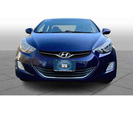 2013UsedHyundaiUsedElantra is a Purple 2013 Hyundai Elantra Car for Sale in Danvers MA