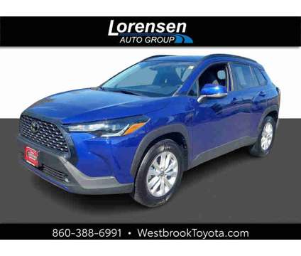 2022UsedToyotaUsedCorolla Cross is a Blue 2022 Toyota Corolla Car for Sale in Westbrook CT