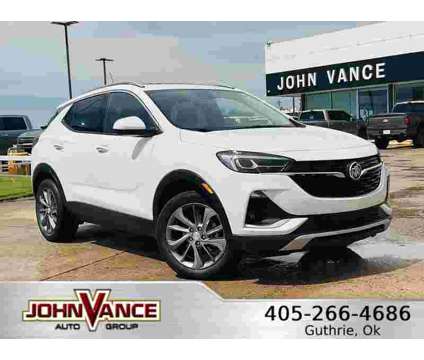 2021UsedBuickUsedEncore GX is a White 2021 Buick Encore Car for Sale in Guthrie OK