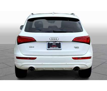 2017UsedAudiUsedQ5 is a White 2017 Audi Q5 Car for Sale in Benbrook TX