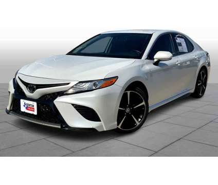 2020UsedToyotaUsedCamry is a White 2020 Toyota Camry Car for Sale in Denton TX