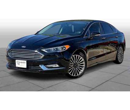 2017UsedFordUsedFusion is a Black 2017 Ford Fusion Car for Sale in Lubbock TX