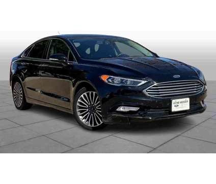 2017UsedFordUsedFusion is a Black 2017 Ford Fusion Car for Sale in Lubbock TX