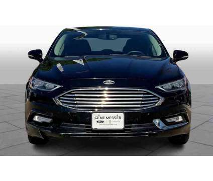 2017UsedFordUsedFusion is a Black 2017 Ford Fusion Car for Sale in Lubbock TX