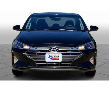 2020UsedHyundaiUsedElantra is a Black 2020 Hyundai Elantra Car for Sale in Denton TX