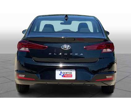 2020UsedHyundaiUsedElantra is a Black 2020 Hyundai Elantra Car for Sale in Denton TX