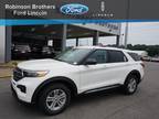 2024 Ford Explorer White, 25 miles