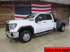 2023 GMC Sierra 3500HD FLATBED 4x4 Duramax Diesel Dually Financing 1Owner -