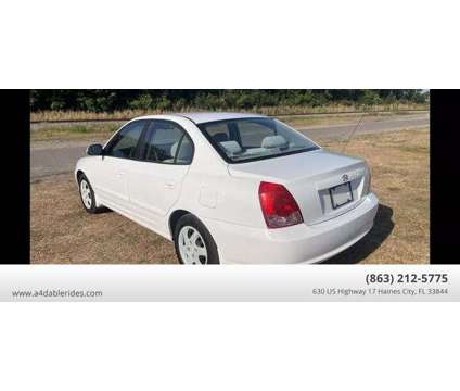 2004 Hyundai Elantra for sale is a White 2004 Hyundai Elantra Car for Sale in Haines City FL