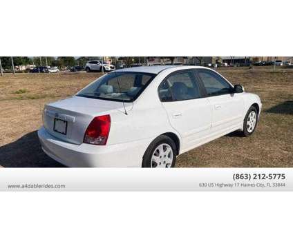 2004 Hyundai Elantra for sale is a White 2004 Hyundai Elantra Car for Sale in Haines City FL