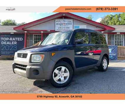 2003 Honda Element for sale is a Blue 2003 Honda Element Car for Sale in Acworth GA