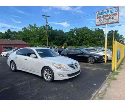 2013 Hyundai Genesis for sale is a White 2013 Hyundai Genesis 3.8 Trim Car for Sale in Fort Worth TX