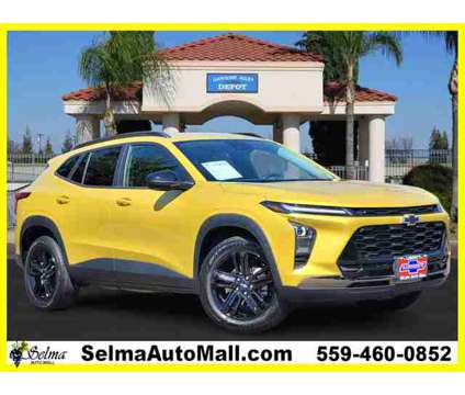 2024 Chevrolet Trax ACTIV is a Yellow 2024 Chevrolet Trax SUV in Selma CA