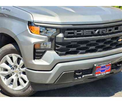 2024 Chevrolet Silverado 1500 Custom is a Grey 2024 Chevrolet Silverado 1500 Custom Truck in Selma CA