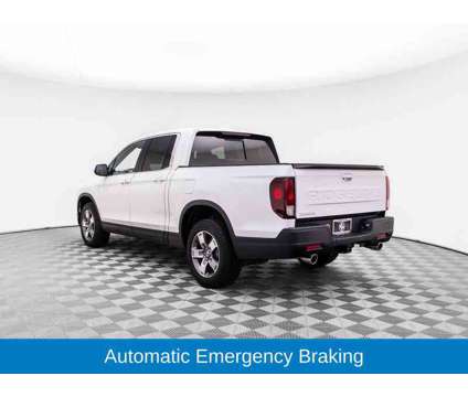 2024 Honda Ridgeline RTL is a Silver, White 2024 Honda Ridgeline RTL Truck in Barrington IL