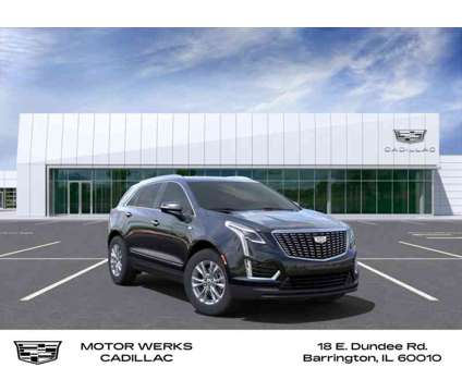 2024 Cadillac XT5 Luxury is a Black 2024 Cadillac XT5 Luxury SUV in Barrington IL