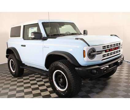2024 Ford Bronco Heritage Limited Edition is a Blue 2024 Ford Bronco SUV in Kansas City MO
