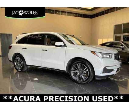 2020 Acura MDX Technology SH-AWD is a Silver, White 2020 Acura MDX Technology SUV in Kansas City MO