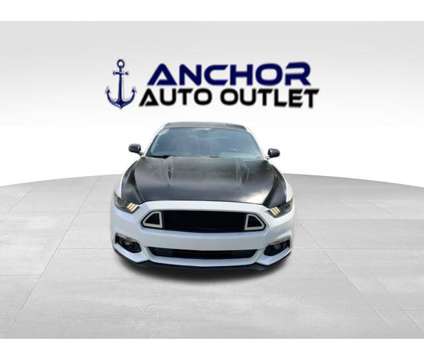 2015 Ford Mustang V6 is a White 2015 Ford Mustang V6 Coupe in Cary NC