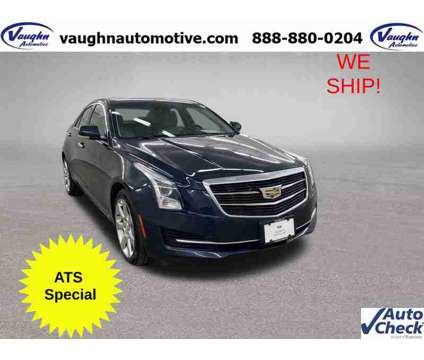 2016 Cadillac ATS 3.6L Luxury is a Blue 2016 Cadillac ATS 3.6L Luxury Sedan in Ottumwa IA