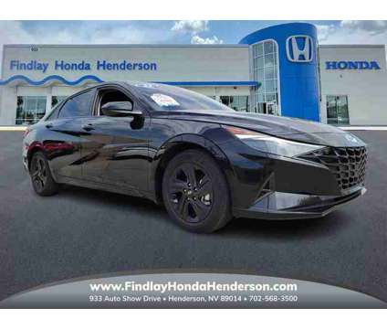 2022 Hyundai Elantra SEL is a Black 2022 Hyundai Elantra SE Sedan in Henderson NV