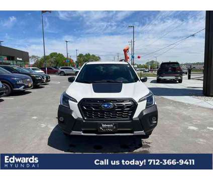 2022 Subaru Forester Wilderness is a White 2022 Subaru Forester 2.5i SUV in Council Bluffs IA