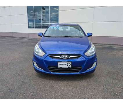 2012 Hyundai Accent GLS is a Blue 2012 Hyundai Accent GLS Sedan in Colorado Springs CO