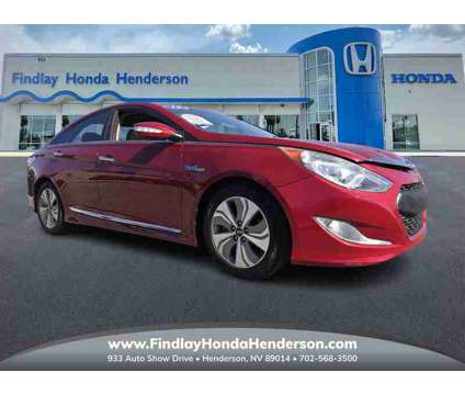2013 Hyundai Sonata Hybrid Limited is a Red 2013 Hyundai Sonata Hybrid Limited Hybrid in Henderson NV