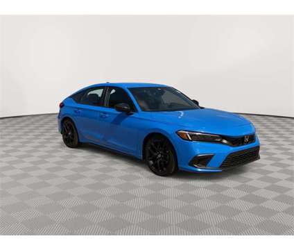2022 Honda Civic Sport is a Blue 2022 Honda Civic Sport Hatchback in Michigan City IN