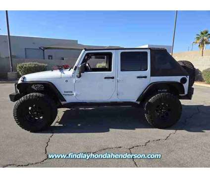 2017 Jeep Wrangler Unlimited Sport is a White 2017 Jeep Wrangler Unlimited SUV in Henderson NV