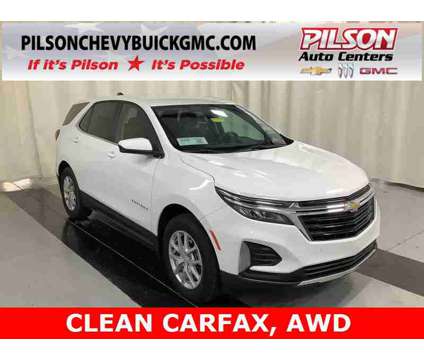 2023 Chevrolet Equinox LT is a White 2023 Chevrolet Equinox LT SUV in Clinton IN