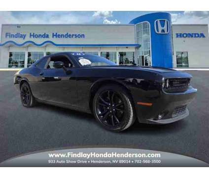 2016 Dodge Challenger R/T Plus is a Black 2016 Dodge Challenger R/T Coupe in Henderson NV