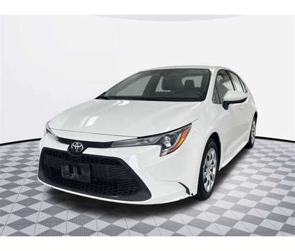 2021 Toyota Corolla LE is a White 2021 Toyota Corolla LE Sedan in Owings Mills MD
