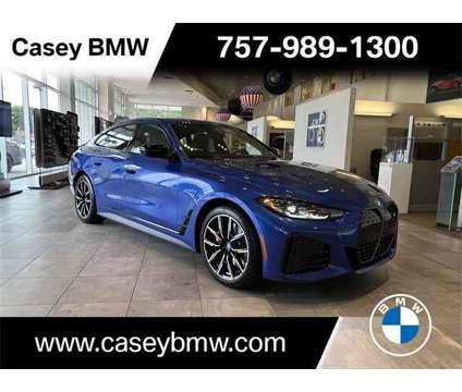 2024 BMW i4 eDrive40 is a Blue 2024 eDrive40 Car for Sale in Newport News VA