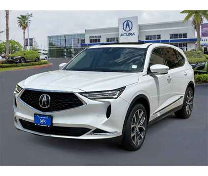 2024 Acura MDX Technology SH-AWD is a Silver, White 2024 Acura MDX Technology SUV in Houston TX