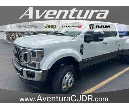 2022 Ford F-450 Super Duty King Ranch is a White 2022 Ford F-450 Truck in Miami FL