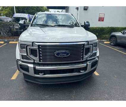 2022 Ford F-450 Super Duty King Ranch is a White 2022 Ford F-450 Truck in Miami FL