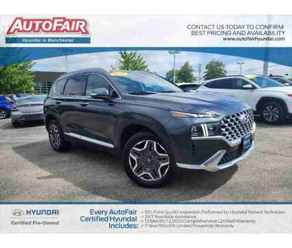 2022 Hyundai Santa Fe Limited is a Grey 2022 Hyundai Santa Fe Limited SUV in Manchester NH