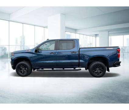 2021 Chevrolet Silverado 1500 4WD Crew Cab Short Bed LT Trail Boss is a Blue 2021 Chevrolet Silverado 1500 Truck in Medford NY