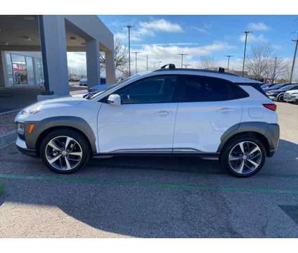 2021 Hyundai Kona Limited is a White 2021 Hyundai Kona Limited SUV in Santa Fe NM