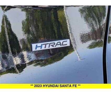 2023 Hyundai Santa Fe SEL is a Black 2023 Hyundai Santa Fe SUV in North Aurora IL