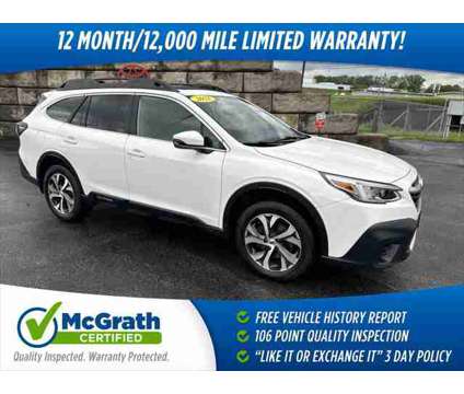 2021 Subaru Outback Limited XT is a White 2021 Subaru Outback Limited Station Wagon in Dubuque IA